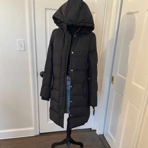 J. Crew Jackets & Blazers - 3 for $40 SALE! JCREW Long midi length Black Puffer Coat S feather